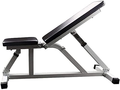 GeRRiT Sport-Fitness, Hantelbank, verstellbare Hantelbank – klappbare Sit-Up-Bank – Hantelbank – Neigungswinkel