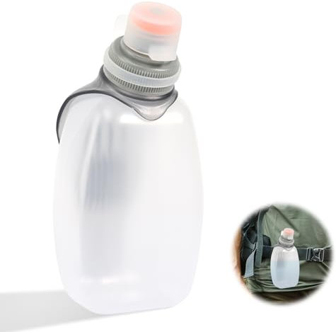 CUINIUNAID Trinkflasche Klein Trinkflasche Laufen Trinkflasche 250ml BPA-freie Auslaufsichere Wasserflaschen Trinkflasche zum Joggen Sport Trinkflasche für Weste Ideal zum Jogging Wandern
