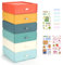 Stapelbare Schubladenboxen, SITAKE Aufbewahrungsbox mit Schubladen Kosmetik Organizer, Desktop Storage Box für Schreibtische Schminktische Büros Bäder perfekte Ordnung und Stil (6 Farben)