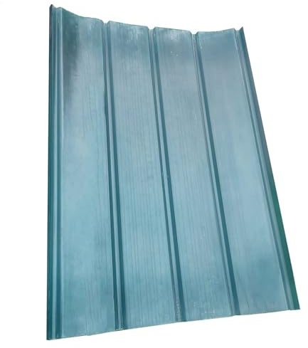 2x Placa Ondulada, Panel para Tejado Transparente, 1,50 mm Chapa Tejado Exterior, Placa de Iluminación Natural, Hojas de Techo Corrugado, para Techo(35x43in(90x110cm))