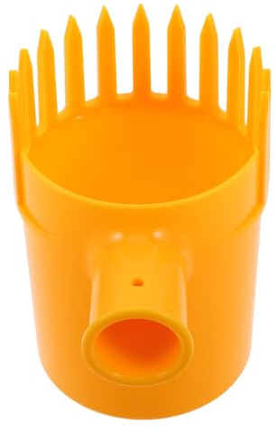 CAXUSD Fruit Picker Basket Head avec Griffe Accessoire Remplaçable pour Arbres à Pommes Agrumes et Poires Outil de Récolte Portable avec Panier pour Cueillette Facile et Protection des