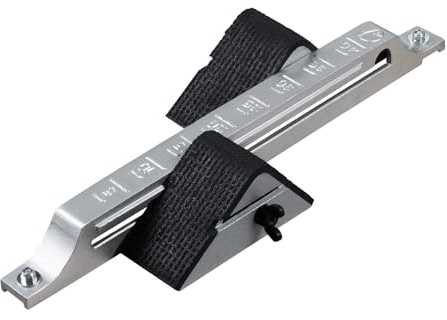 Sport-Thieme Startblock School | Aluminium Startblock mit Regupol Klötzen, Führungsrippen | 2 Erdanker, Training | Silber | Verstellbar mit Flügelmuttern, für Sportplatz