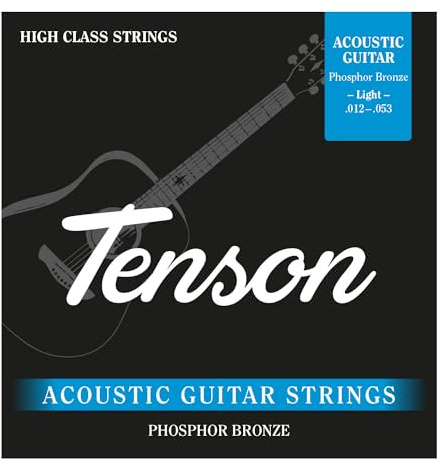 GEWA TENSON acoustic guitar strings set, phosphor bronze, light .012-.053