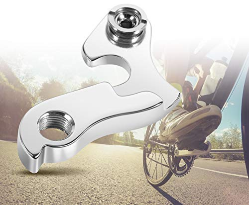 Yosoo Bakväxel mech med skruv, aluminiumlegering cykel bakkrok skruvar växelförare hängare krok dropout adapter för cyklar (7#)