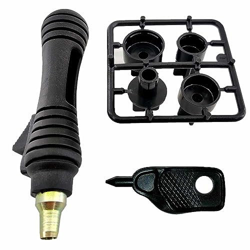 RIEGOPRO Kit para colocación de Goteros y Accesorios de Riego por Goteo. Punzón para goteros y accesorios de goteo. Sacabocados de 7mm para Tomas de Derivacción y Adaptadores de fácil inserción