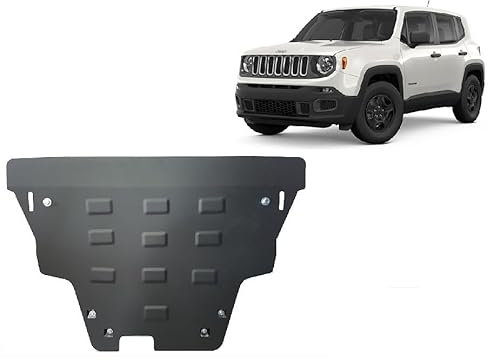 Scut Protection Protección metálica bajo motor compatible con Jeep Renegade (2014-2025)