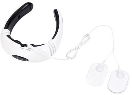 Massageur Cervical Et Dorsal | Appareil De Stimulation Musculaire 6 Modes Rechargeable Sans Fil | Massage Corporel Avec 2 Électrodes,Pour Femmes Hommes Anniversaire Épaules Corps Pieds Maison