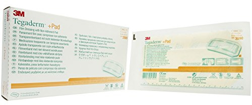 3M Tegaderm Dressing W/Non-Adhesive Absorbent Pad 3.5X8 - Box of 25 - Model 3590