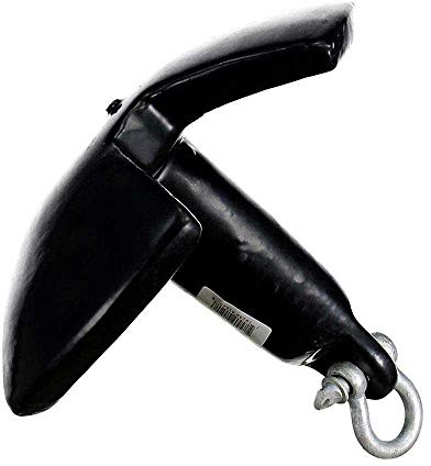 Seachoice River Anchor, Black Vinyl Coated Cast Iron, 20 Lbs.
