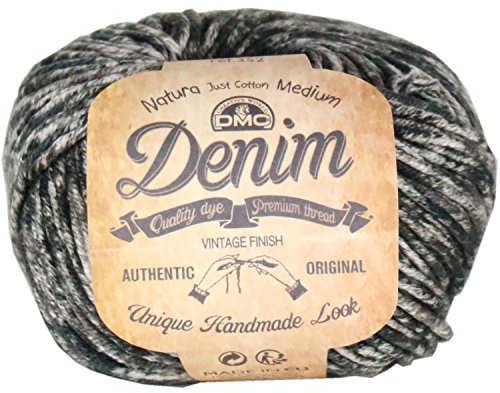 DMC Natura denimgarn, 50 g 9 x 9 x 6 cm Dark Shadow
