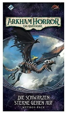 Asmodee | Fantasy Flight Games | Arkham Horror: LCG – Die Schwarzen Sterne gehen auf | Erweiterung | Expertenspiel | Kartenspiel | 1-4 Spieler | Ab 14+ Jahren | 45+ Minuten | Deutsch