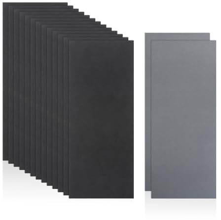 15 Piezas de Papel de Lija Al Agua Para Cemento, Barniz y Coche - Juego de Lija Fina (230 * 93mm)