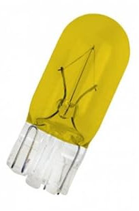 AMPOULE 24V 5W T10 W2.1x9.5D JAUNE W5W WEDGE VERRE VOITURE CAMION CLIGNOTANT TABLEAU DE BORD VOYANT FEU POSITION MOTO