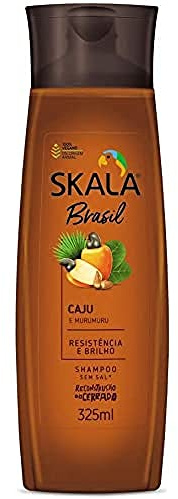 -SKALA EXPERT- Shampoing CAJU E MURUMURU -325ml- 100% Vegan - Répare les pointes abîmées et cassantes.