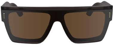 Calvin Klein Unisex CK24502S Sunglasses, 260 Taupe, 55