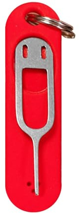 Outil d'éjection, Outil de Retrait d'aiguille pour Carte, Porte-clés Amovible, Stylo d'éjection pour Compartiment de Carte, Outil pour Ouvrir Compartiment de Carte pour Mobi