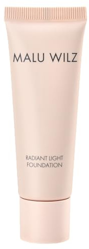 Malu Wilz Radiant Foundation flüssig Nr. 25 Light Toffee 25ml - Grundlage für das perfekte Make-up mit natürlichen Inhaltsstoffen, Intensive Hautpflege