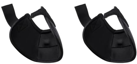 Qomcsrl Stivaletto A Campana per CavalloStivaletto per Zoccolo Equino Asciugatura Rapida e Comfort Protezione Resistente Accessori Equestri