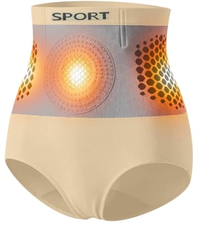 Generico Pantaloncini Modellanti Termogenici Brucia Grassi, Pantaloncini Modellanti Brucia Grassi 4 in 1, Modellatore A Vita Alta per Il Controllo Push Up Shapewear Dell'addome per Donn
