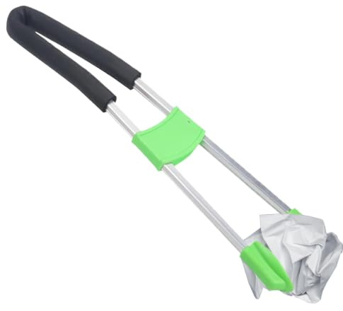 Recogedor de Basura Mango Largo Ergonómico Antideslizante Ligero