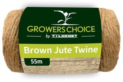 Tildenet BJ100 100 g Spool Biodegradable Jute Twine, Green