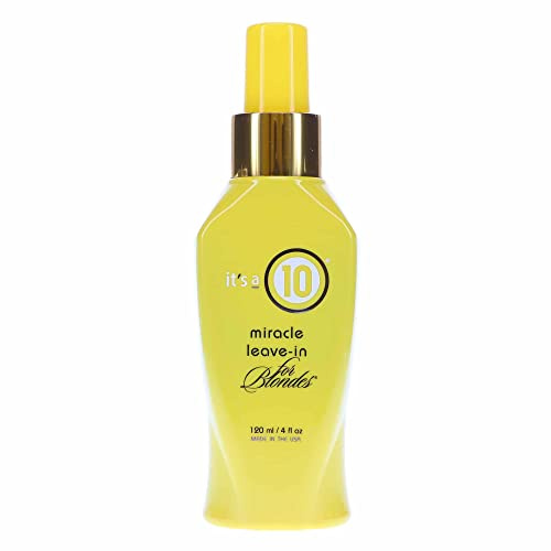 It's a 10 Haircare Blonde Miracle Leave in Treatment, 4 Ounce