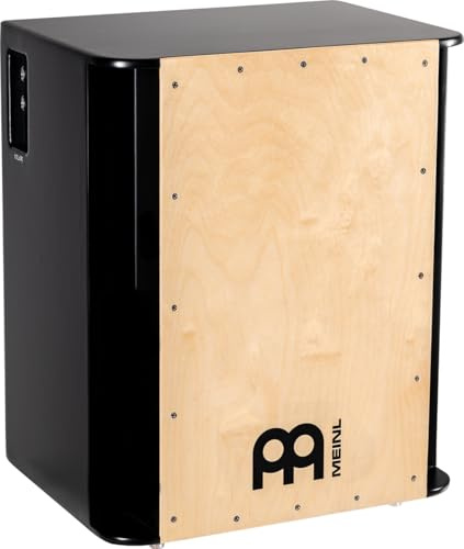 Meinl Percussion Pickup Vertical Subwoofer Cajon - Con Pickup e Canale Bass Reflex - Superficie di Suono in Betulla del Baltico (PSUBCAJ6B)