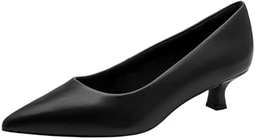 MARCO TOZZI Femme Escarpins Souple Feel Me Semelle intérieure Cuir Cuir Première Doublure Souple Moderne, Noir (Black Nappa), 40 EU