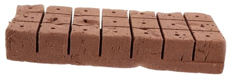 ifundom 20piezas Bloque De Sustrato Para Plántulas De Corte Bloque De Tierra Para Plántulas Suministros De Jardinería Para Sin Suelo Para Clonación De Plantas Invernadero