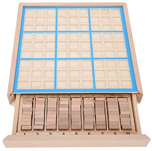 Naroote Jeu D'échecs en Bois, Planche de Formation à la Logique éducative pour Enfants, Jouets D'intelligence en Bois de Hêtre