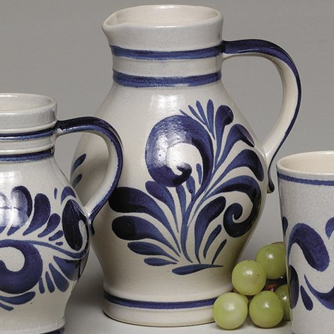 Kleiraba Weinkrug 2.00L Grau-Blau 1500