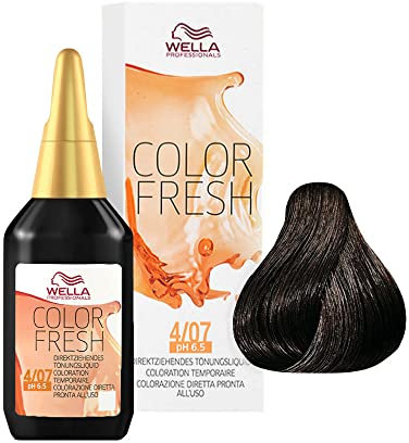 WELLA PROFESSIONALS Tinte Color Fresh 4/07-75 ml