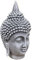stoneandstyle Buddha Shiva Kopf frostfest Steinguss massiv ca.8,4 kg massiv