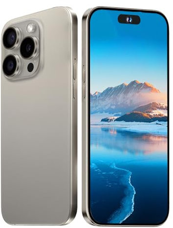 QIMHAI 6.7Inch Entsperrte Handy Echte 4G Android Telefone 4GB RAM+128GB ROM Vollbildschirm Dual SIM Smart Telefone Entsperrt Neu Für Android11.0 (Silver)