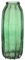 JAKY Global Large Green Glass Flower Vase H-32cm Tall Glass Vases for Flowers Elegant Home Living Room Decor,Table Centerpiece for Farmhouse and Office(Green 32cm)