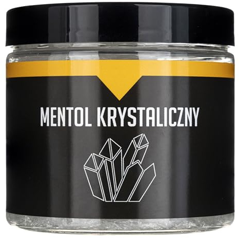 Bilovit Crystal Menthol 100 g – Versatile Natural Aromatic for Sauna, Inhalations, Skincare & Aromatherapy