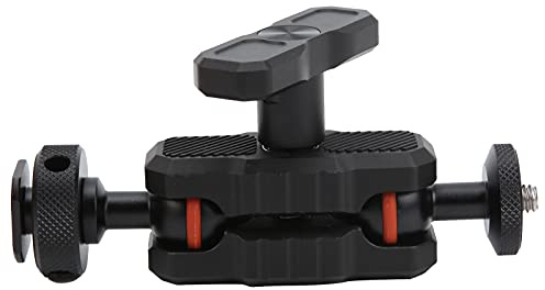 Vvikizy Braccio Magico a Sgancio Rapido, Design Robusto e Portatile, Ideale per la Fotografia a 360°, Adatto a Tutti gli Utenti di Fotocamere, materiale: Lega di Alluminio