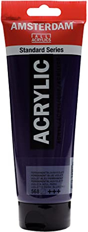 Amsterdam Standard Series Acrylique Tube 250 ml Violet Bleuâtre Permanent 568 (17125680)