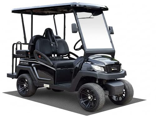 Club Clean 5x8 ft Premium Garage Floor Mat – Heavy-Duty Oil Spill Absorbent, Waterproof Anti-Slip Cut-to-Fit Thickened Floor Mat for Golf Carts, Mowers, Motorcycles, ATVs & UTVs