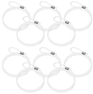 Artiteq Perlon Cable Loop - Transparent Cable for Hanging and Hanging Display (Pack of 10) 250 cm