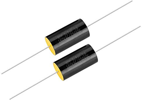 XINL Condensador, 2 uds., Condensador, Divisor de frecuencia, capacitancia, Accesorios de Condensador de Altavoz de Audio para Divisor de frecuencia electrónica(3.3uF)