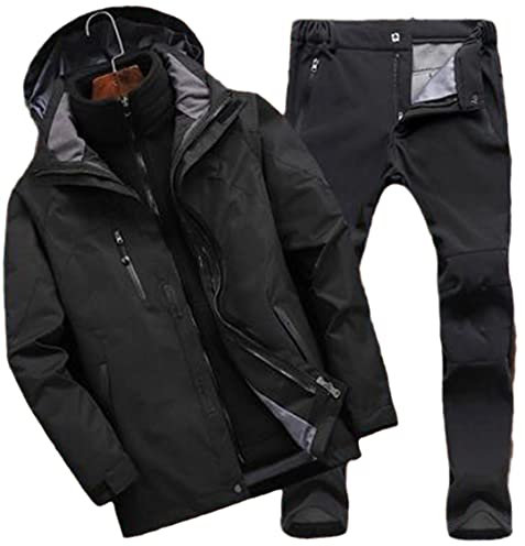 Disimlarl Damen Skijacke + Hose Damen Ski Set Snowboardjacke und Hose, 8, Medium