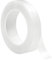 Taiyeestar 5m Doppelseitiges Klebeband Extra Stark Transparent 15mm/20mm/30mm/40mm/50mm, Ablösbar nicht markierend Doppelseitiges transparentes Nano tape, für Teppich/Foto Wand, 1mm Dicke, 20mm breit