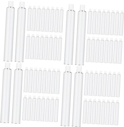 STOBOK 4 Sätze Farbtube auarellmalfarben Liquid behälter Farbflaschen für Künstler aluminiumrohr Leere Zahnpastatuben Airbrush-Flasche tragbare Palettenflasche Farbflasche Topf Aufkleber