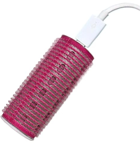Bigoudis chauffants simples, bigoudis électriques | simple portable chauffé par batterie,Rouleaux à cheveux chauds en céramique à chaleur instantanée USB pour femmes, adultes, amis