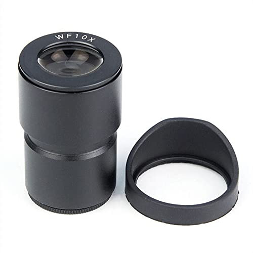 Mikroskop For Stereomikroskopokular 10X Weitwinkelokular 30,5 mm Einbaugröße mit Augenmuscheln(2 Pieces)