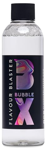 Flavor Blaster Bubble Mixture - 6 fl oz | Premium Drink Presentation | Stunning Cocktail Smoke Bubbles | Edible Tasteless & Odorless | Bubbles Last Up to 3 Minutes | 1 Bottle Produces 1000 Bubbles