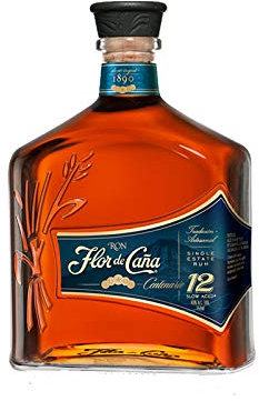 Ron Flor de Caña Centenario 12 años de 70 cl - D.O. Nicaragua - Bodegas Osborne (Pack de 1 botella)
