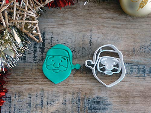ELACE Emporte Père Noël, Emporte Piece Noel Biscuit Pour Décoration Cookies/Biscuit/Gâteau/Pâtisserie