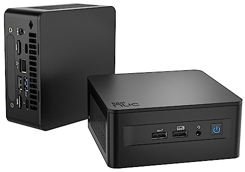 Intel/Asus NUC 13 Pro Mini PC Core i5-1340P |12 Kerne 16 Threads NUC13ANHi5 Mini Desktop Computer| 16GB RAM 1TB SSD| Windows 11 Pro Desktop Computer| 4K/8K UHD| HDMI| 2 x Thunderbolt 4| WiFi 6E| BT5,